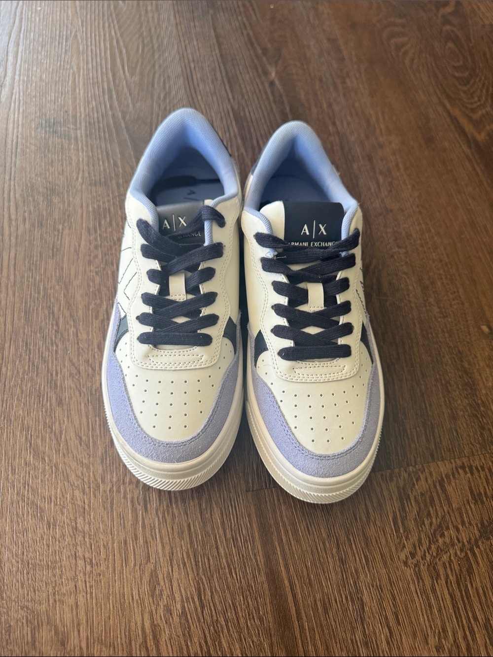 Armani Exchange Women sneakers lilac .